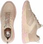 PS Poelman Dames MINION Nude Combo Mesh Suède Leren Runner Sneakers met Lakleer Details Beige Taupe Roze Multi - Thumbnail 5