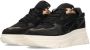 PS Poelman Jana chunky leren sneakers zwart - Thumbnail 5
