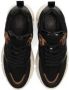 PS Poelman Jana chunky leren sneakers zwart - Thumbnail 6