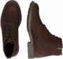 PS Poelman Heren Laren Cognac Leren Veter Laars - Thumbnail 3