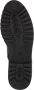POELMAN Leren veterboot met anacondaprint Zwart Leer Veterboots Dames - Thumbnail 4