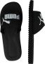 PUMA PureCat Slippers Unisex zwart wit - Thumbnail 10