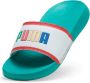 Puma Popcat 20 Jr. badslippers groen wit rood Rubber Logo 34.5 - Thumbnail 8