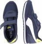 Puma ST Runner sneakers donkerblauw geel wit Imitatieleer 28 - Thumbnail 3