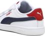 Puma Smash 3.0 sneakers wit donkerblauw rood Imitatieleer 29 - Thumbnail 3