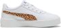 PUMA Carina 3.0 Animal PS Sneakers White-Light Sand- Gold - Thumbnail 9