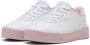 PUMA Carina 3.0 Cutie PS Sneakers White-Rose Mauve - Thumbnail 8