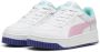 Puma Carina Street sneakers wit roze mintgroen Meisjes Leer Meerkleurig 28 - Thumbnail 25