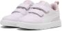 Puma Courtflex V3 V sneakers lila wit roze - Thumbnail 7