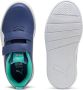 Puma Courtflex V3 V sneakers blauw wit aqua - Thumbnail 8