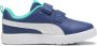 Puma Courtflex V3 V sneakers blauw wit aqua - Thumbnail 9