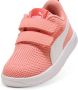 Puma Courtflex V3 Mesh sneakers roze wit - Thumbnail 8