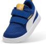 Puma Courtflex V3 Mesh sneakers kobaltblauw wit geel - Thumbnail 8