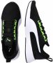 Puma Flyer Runner JR Scarpe da Ginnastica Flash Verde Zwart - Thumbnail 3