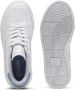 PUMA Cali Lth dames sneakers schoenen wit lichtblauw zomer - Thumbnail 7