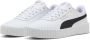 PUMA Carina 3.0 Dames Sneakers White- Black- Gold - Thumbnail 10