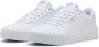 PUMA Carina 3.0 dames sneaker leren schoenen 400365 01 wit - Thumbnail 17