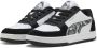 PUMA Caven 2.0 Snake Chic Dames Sneakers Black- White- Aged Silver - Thumbnail 9