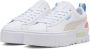 Puma Mayze Lth sneakers wit roze lichtgrijs - Thumbnail 11