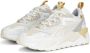 Puma Witte Thrifted Lage Schoen met Rs-X Stijl White Heren - Thumbnail 4