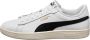 PUMA Smash 3.0 L Unisex Sneakers White- Black- Gold-Frosted Ivory - Thumbnail 8