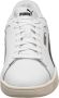 PUMA Smash 3.0 L Unisex Sneakers White- Black- Gold-Frosted Ivory - Thumbnail 11