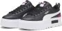 PUMA Mayze Lth Sneakers Zwart Jongen - Thumbnail 2