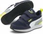 Puma R78 V Inf sneakers donkerblauw geel grijs - Thumbnail 28