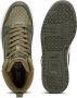 Puma Rebound V6 Mid sneakers groen Polyester 38 - Thumbnail 9