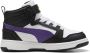 PUMA Rebound V6 Mid AC+ PS Unisex Sneakers White-Team Violet- Black - Thumbnail 6