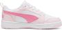 Puma Rebound v6 Low V6 Lo sneakers Wit Fuchsia Roze Jongens Meisjes Imitatieleer 39 - Thumbnail 12