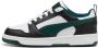 Puma Rebound V6 Lo Jr sneakers wit zwart donkergroen - Thumbnail 14