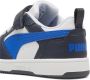 Puma Rebound v6 Low sneakers wit kolbaltblauw grijs Imitatieleer 25 - Thumbnail 14