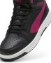 Puma Rebound v6 Mid sneakers zwart roze wit - Thumbnail 7