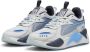 Puma RS-X Playstation sneakers lichtgrijs blauw zwart Mesh 35.5 - Thumbnail 6