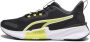 PUMA Trainingsschoenen model Powerframe 2 Heren Zwart Geel - Thumbnail 3