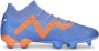 PUMA Future Ultimate Gras Kunstgras Voetbalschoenen (MG) Dames Blauw Oranje Wit - Thumbnail 5