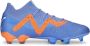 PUMA Future Ultimate Gras Kunstgras Voetbalschoenen (MG) Blauw Oranje Wit - Thumbnail 5