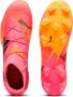 PUMA Future 7 Ultimate Gras Kunstgras Voetbalschoenen (MG) Dames Roze Zwart Oranje - Thumbnail 5
