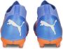 PUMA Future Match Gras Kunstgras Voetbalschoenen (MG) Dames Blauw Oranje Wit - Thumbnail 7