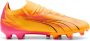 PUMA Ultra Match Gras Kunstgras Voetbalschoenen (MG) Dames Oranje Zwart Roze - Thumbnail 4