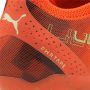 PUMA Ultra Ultimate Gras Kunstgras Voetbalschoenen (MG) Dames Oranje Lichtgroen - Thumbnail 5