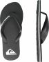 Quiksilver Molokai Youth Jongens Slippers Black Black White - Thumbnail 3