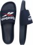 Reebok Training Fulgere Slide badslippers donkerblauw wit rood - Thumbnail 12