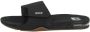 Reef Fanning Slideblack Silver Heren Slippers Zwart Zilver - Thumbnail 5