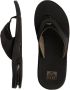 Reef Fanning Heren Slippers Zwart Bruin - Thumbnail 3