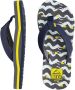 Reef Little Ahi Jongens Slippers Navy Yellw Fish - Thumbnail 3