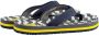 Reef Little Ahi Jongens Slippers Navy Yellw Fish - Thumbnail 6