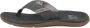 Reef Santa Anagrey Heren Slippers Grijs - Thumbnail 6