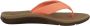 Reef Santa Ana Poppy Dames Slippers Oranje - Thumbnail 5